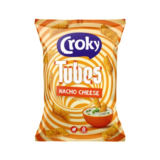 Chips Tubes Nacho Cheese CROKY UB FRANCE