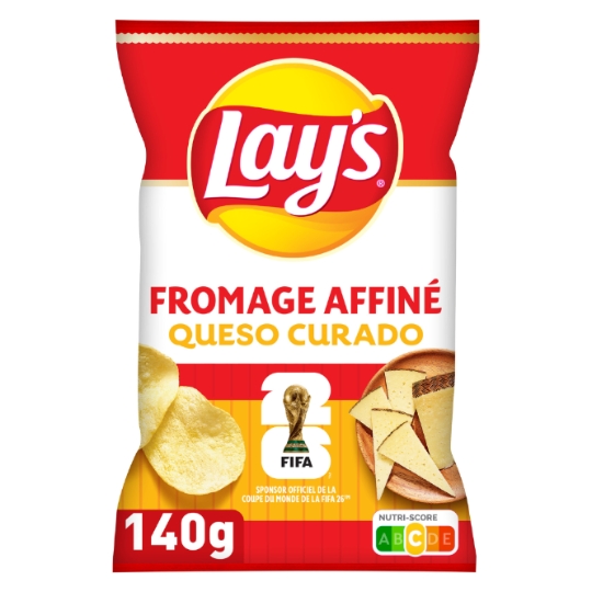 Chips Saveur Queso Curado Fromage Affiné LAY'S