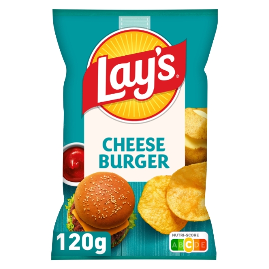 Chips saveur Cheeseburger LAY'S