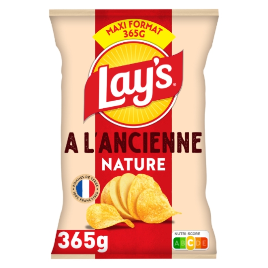Chips à l'ancienne Nature Maxi format LAY'S