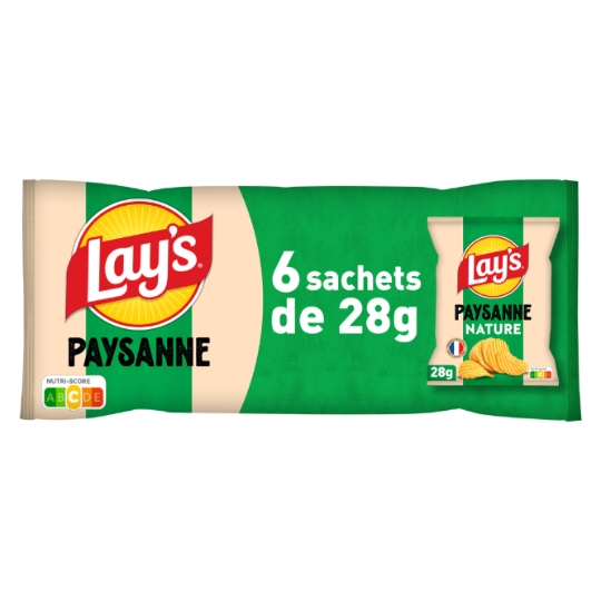 Chips Recette Paysanne Nature LAY'S