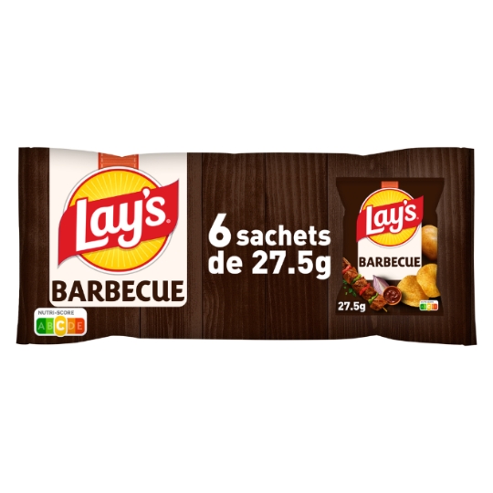 Chips saveur Barbecue LAY'S