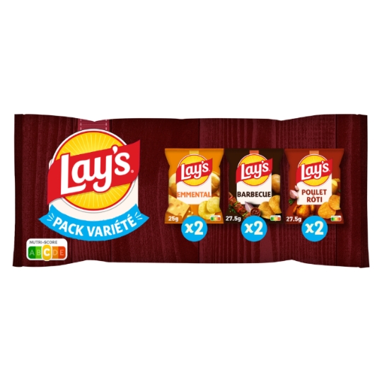 Chips Poulet rôti Barbecue Emmental LAY'S