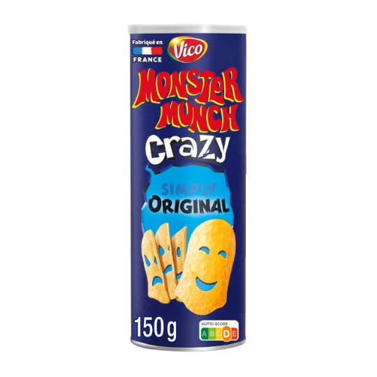 Biscuits Apéritifs Tuiles Salées Crazy MONSTER MUNCH
