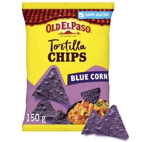 Chips Tortilla Blue Corn OLD EL PASO