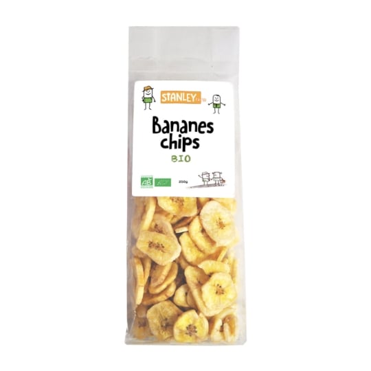 Banane séchée chips Bio STANLEY