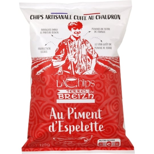 Chips au piment d'Espelette TERRES DE BREIZH