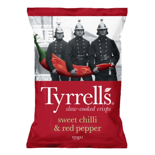 Chips Piment doux et poivron TYRRELL'S