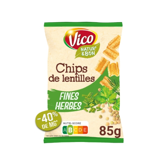 Chips de Lentilles Saveur Fines Herbes VICO