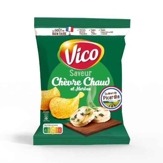 Chips Saveur Chèvre Chaud et Herbes VICO