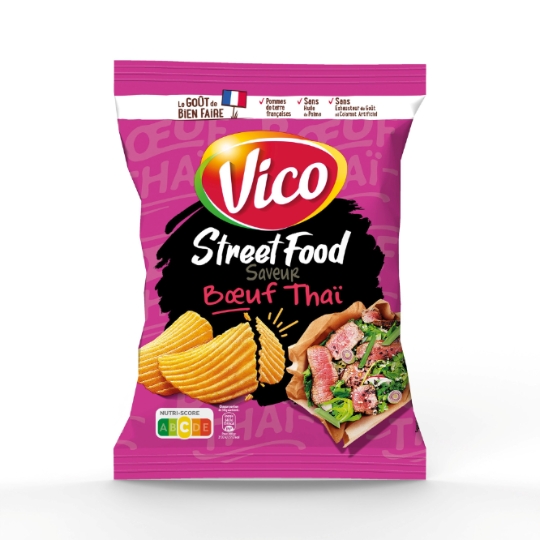 Chips Street Food Saveur Bœuf Thaï VICO