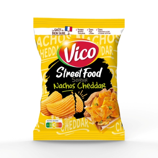 Chips Nachos Cheddar Street Food VICO
