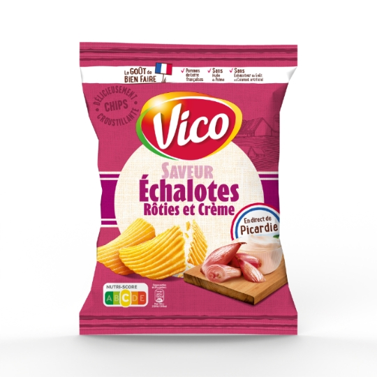 Chips Saveur Echalotes Rôties et Crème VICO