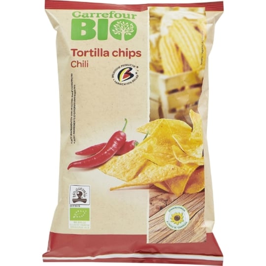 Chips tortillas chili  Bio CARREFOUR BIO