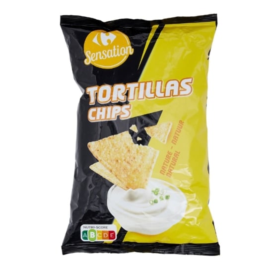 Chips Tortillas Nature CARREFOUR SENSATION