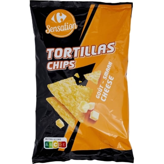 Chips Tortilla Goût Fromage CARREFOUR SENSATION