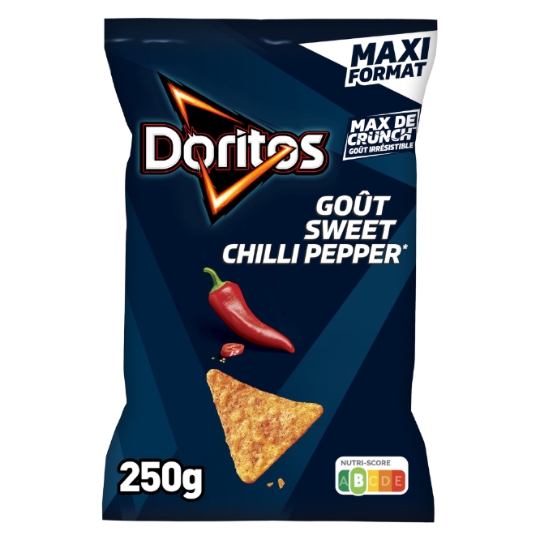 Chips tortilla goût Sweet Chilli épicé Maxi format DORITOS