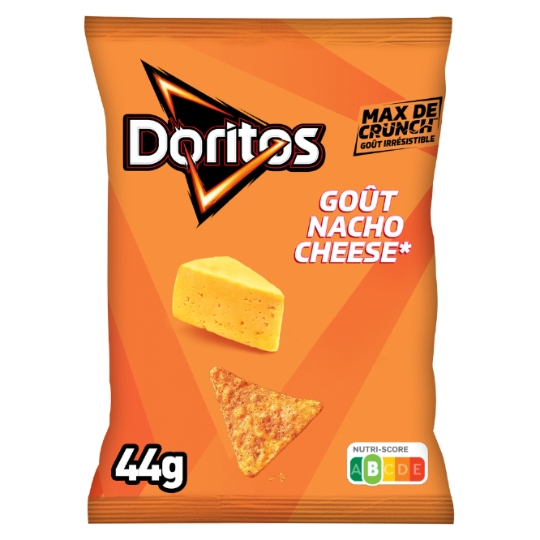 Chips tortilla goût Nacho Cheese Fromage DORITOS