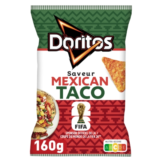 Chips Tortilla Goût Taco Mexicain DORITOS