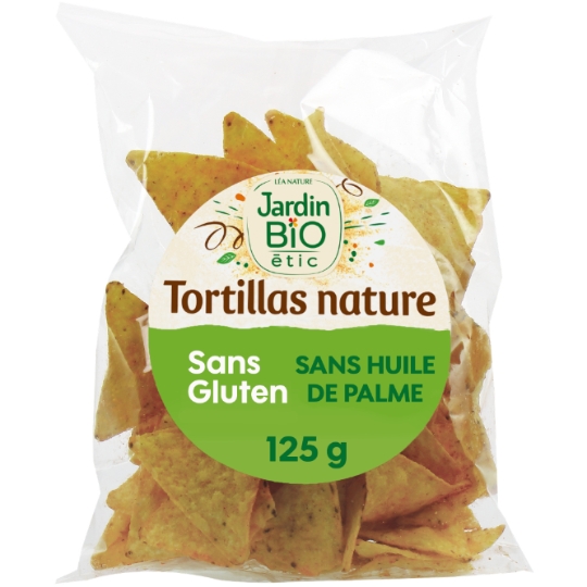 Chips tortillas nature Bio JARDIN BIO ETIC