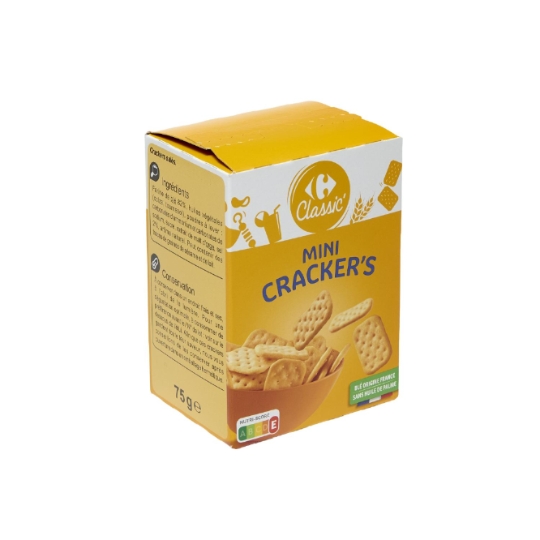 Mini-crackers salés CARREFOUR