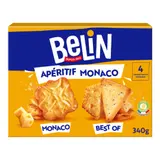 Biscuits apéritifs crackers assortiment apéritif Monaco BELIN