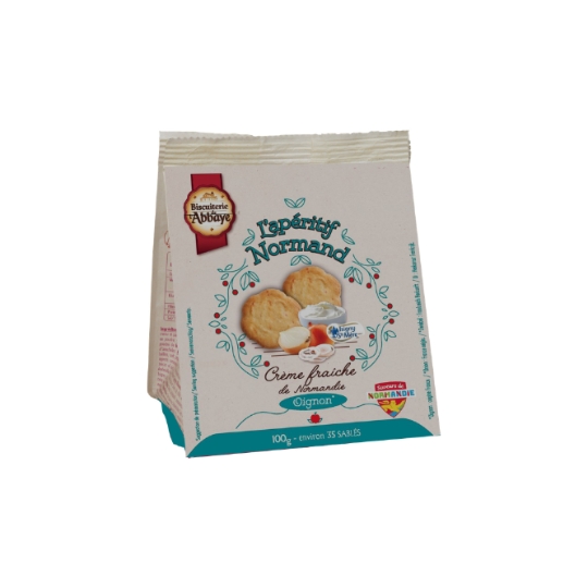 Biscuits Apéritifs Normand à l'Oignon BISCUITERIE DE L'ABBAYE