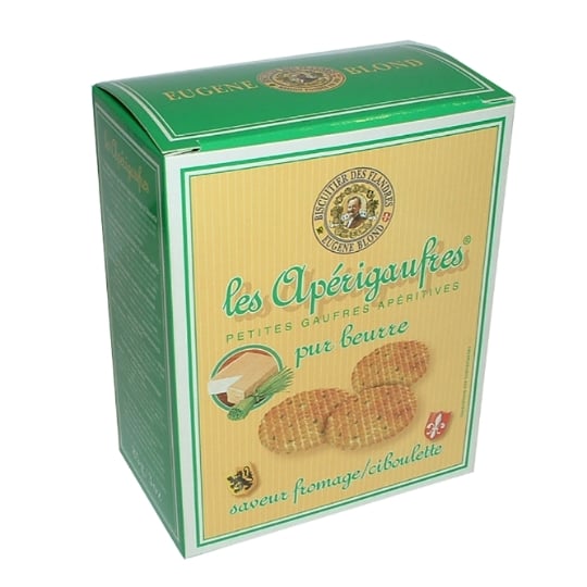 Biscuits apéritifs Apérigaufres maroilles BISCUITIER DES FLANDRES