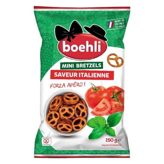 Mini Bretzels Saveur Italienne BOEHLI