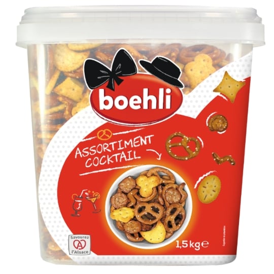 Assortiment cocktail bretzels BOEHLI