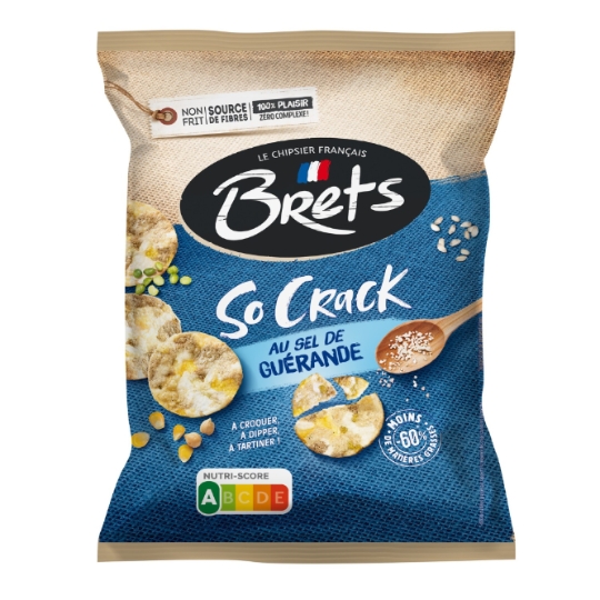 Biscuit salé so crack sel de Guérande BRETS