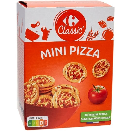 Biscuits Apéritifs Crackers Pizza CARREFOUR CLASSIC'
