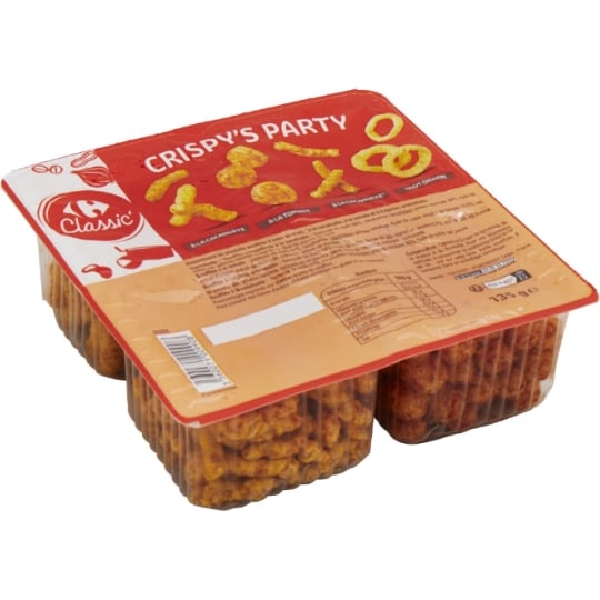 Biscuits Apéritifs Assortiment Crispy CARREFOUR CLASSIC'