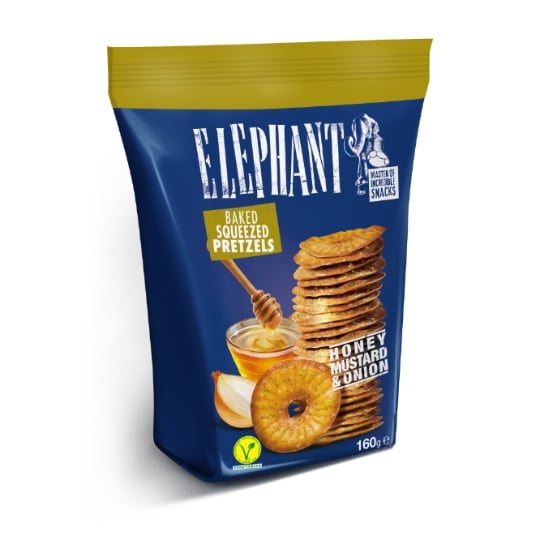 Bretzels Miel Moutarde Oignon ELEPHANT