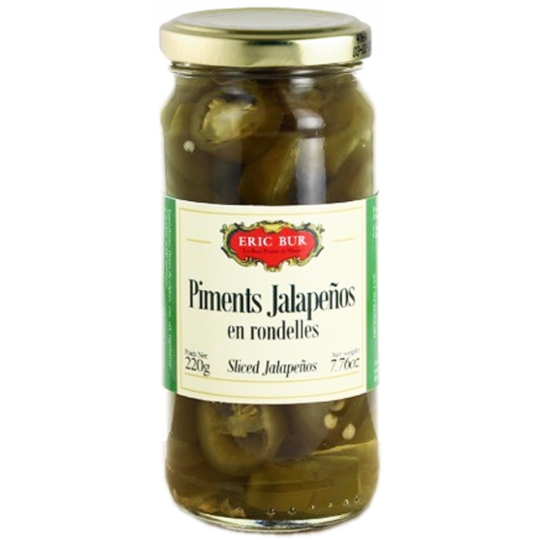 Piment Jalapenos en Rondelles ERIC BUR