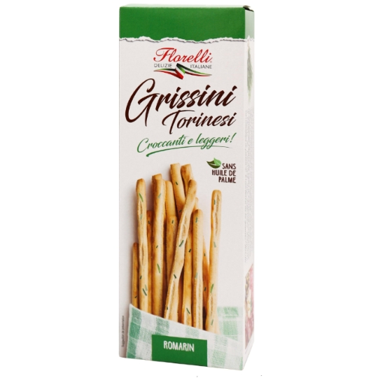 Gressins  tortinesi au romarin FLORELLI