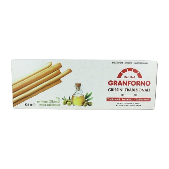 Gressins à l'Huile d'Olive Extra Vierge GRANFORNO