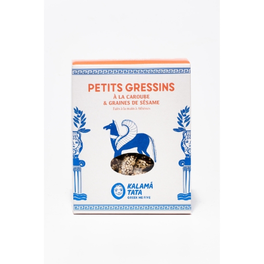Gressins à la Caroube & Graines de Sésame KALAMA TATA
