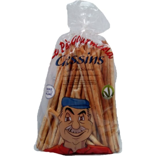 Gressins rubata aux sésames LE PERE GOURMAND