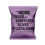 Chips Souflées aux Olives Noires de Catalogne LES NICOIS