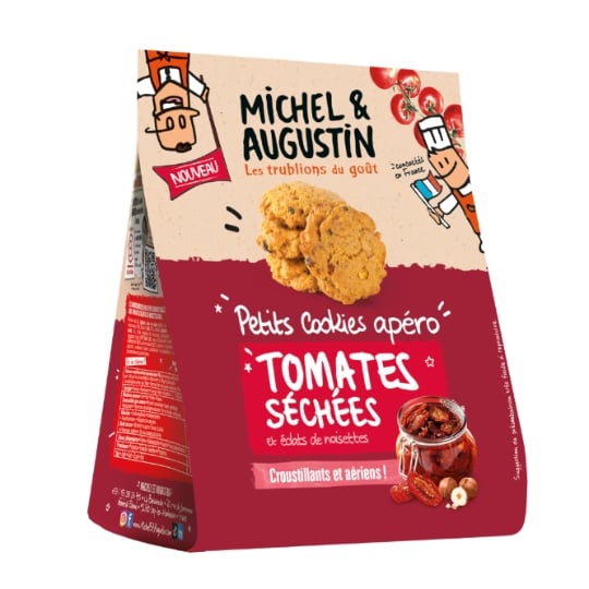 Biscuits Apéritifs Cookies Tomates Séchées MICHEL ET AUGUSTIN