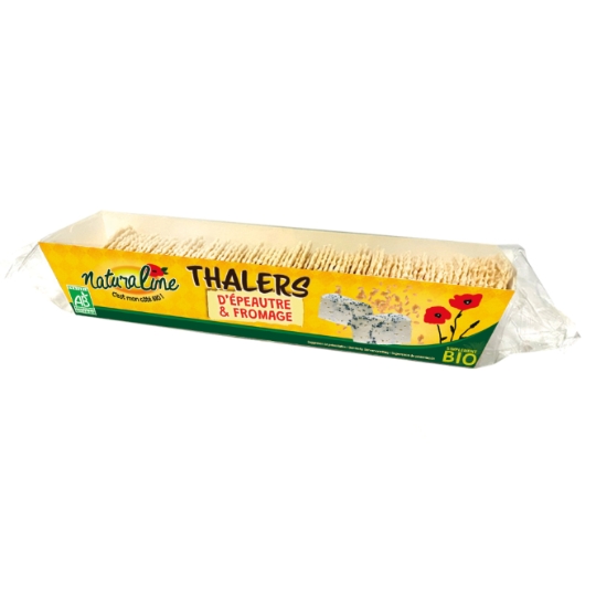 Biscuits apéritifs thaler d'épeautre Bio NATURALINE