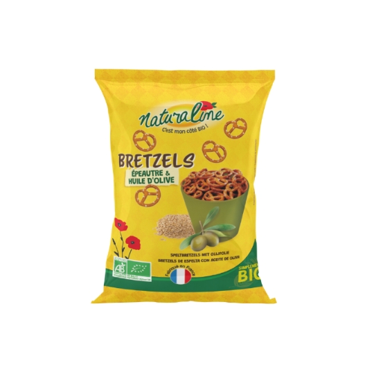 Bretzels Epeautre & Huile D'olive - BIO NATURALINE