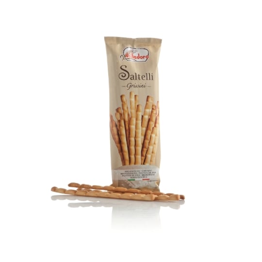 Biscuits apéritifs gressins Saltelli VALLEDORO