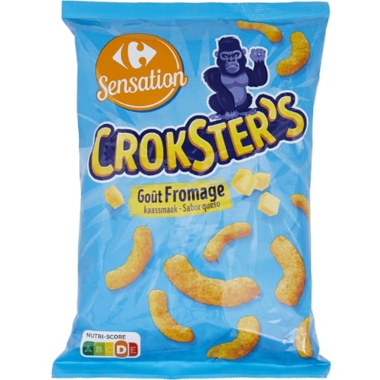 Biscuits apéritifs goût fromage CARREFOUR SENSATION