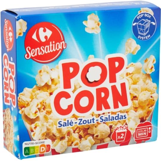 Popcorn sale CARREFOUR SENSATION