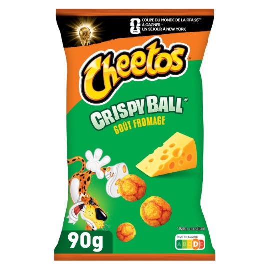 Biscuits Apéritifs Boules Soufflés au Fromage CHEETOS