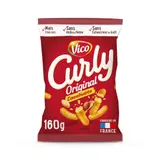 Biscuits Apéritifs Soufflés à la Cacahuète CURLY