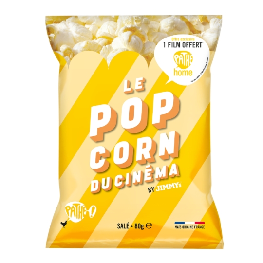 Popcorn Salé Cinema Pathé JIMMYS