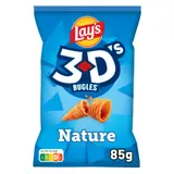 Biscuits apéritifs goût Nature LAY'S 3D